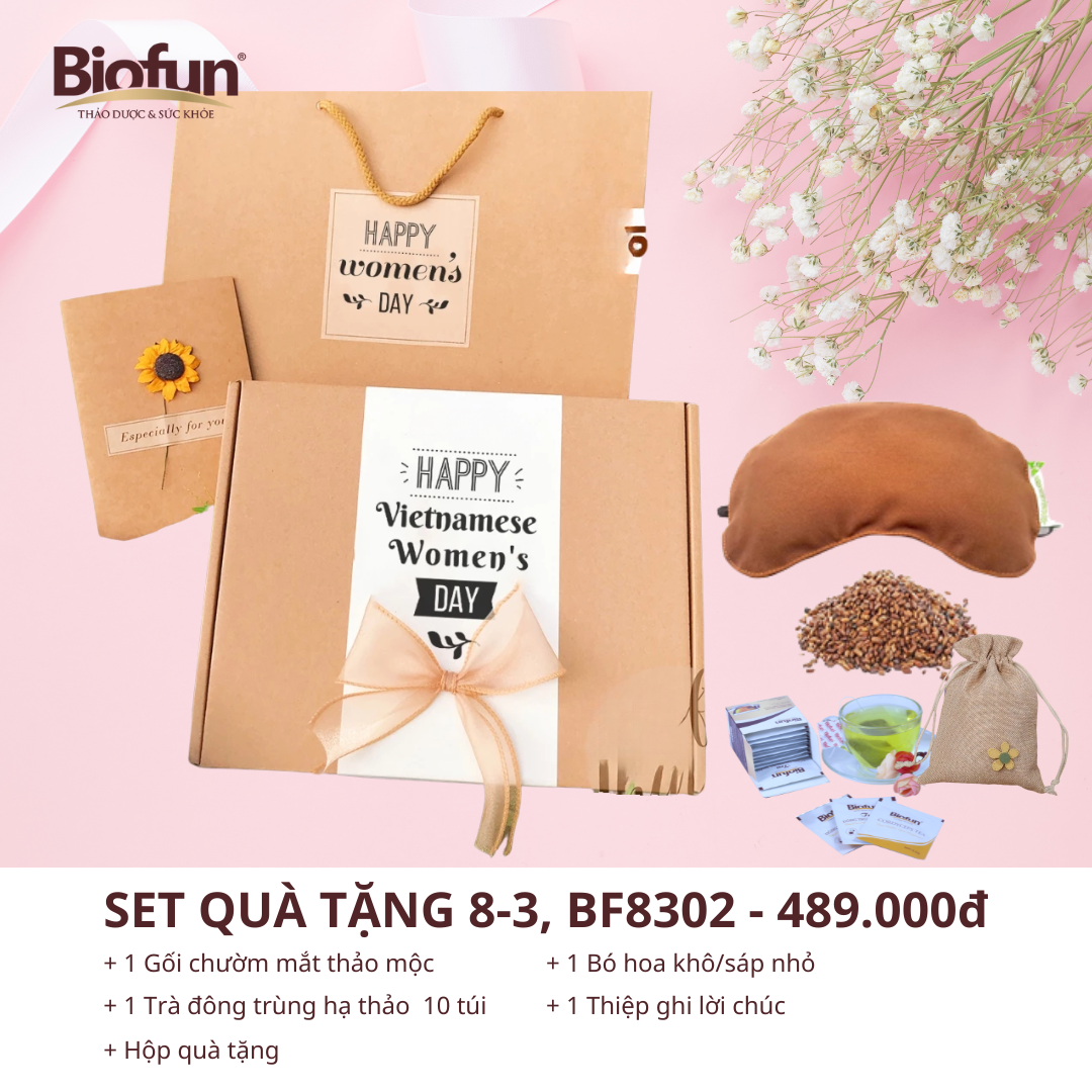 Set 2 - Biofun - bộ quà tặng ngày phụ nữ 8-3 ns dưới 500K