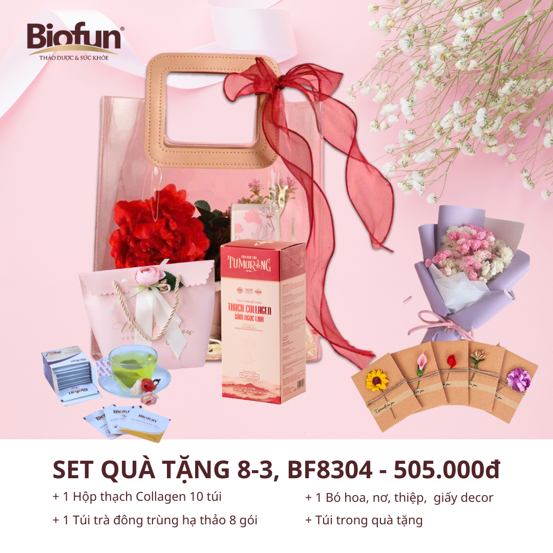 Set 3 - Biofun - bộ quà tặng ngày phụ nữ 8-3 ns dưới 500K