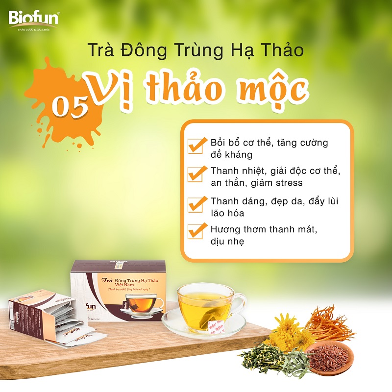 Trà đông trùng hạ thảo