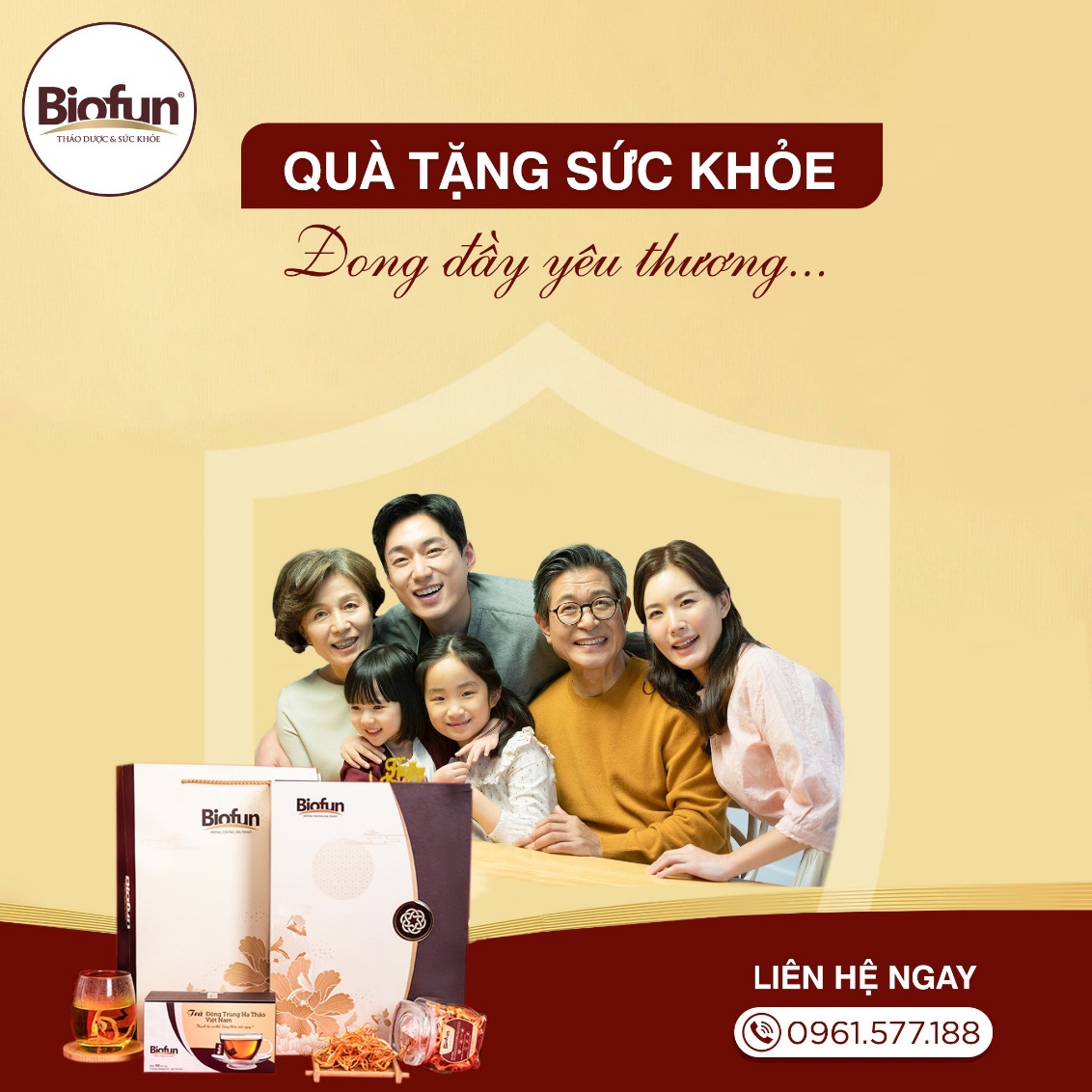 Quà Tết Doanh Nghiệp Đầy Ý Nghĩa Với Đông Trùng Hạ Thảo BIOFUN