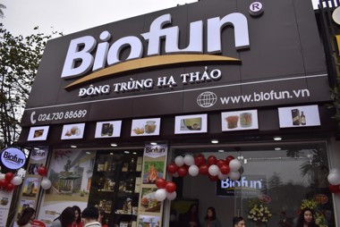 Showroom Cửa hàng Đông Trùng Hạ Thảo Biofun tại Hà Nội