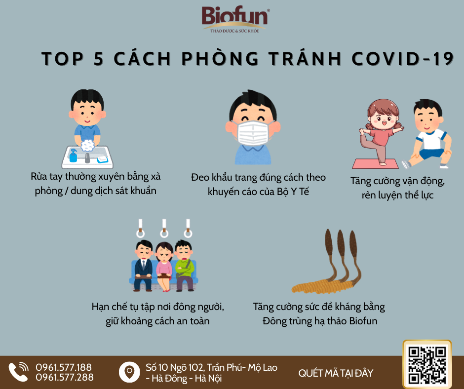 Dịch COVID-19 tăng trở lại: 5 cách chủ động phòng chống và tăng sức đề kháng hiệu quả
