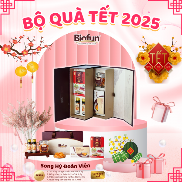 Bộ Quà Tặng Tết 2025 – Song Hỷ Đoàn Viên BFS03