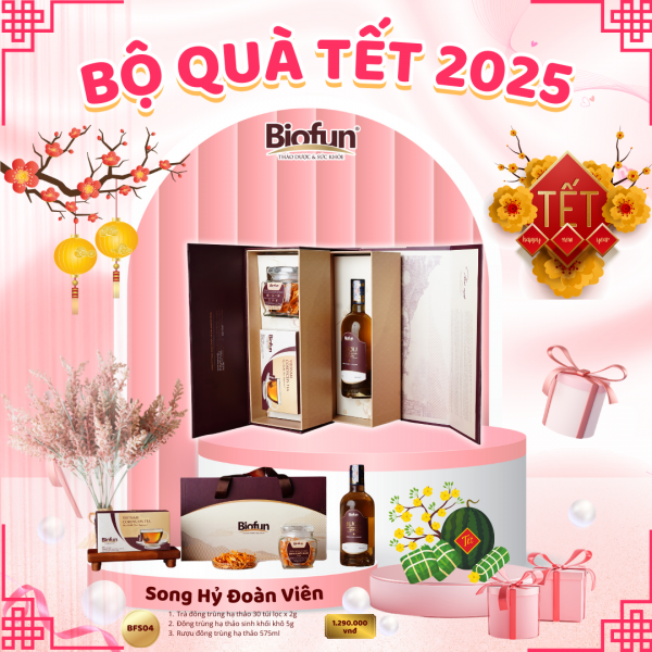 Bộ Quà Tặng Tết 2025 – Song Hỷ Đoàn Viên BFS04